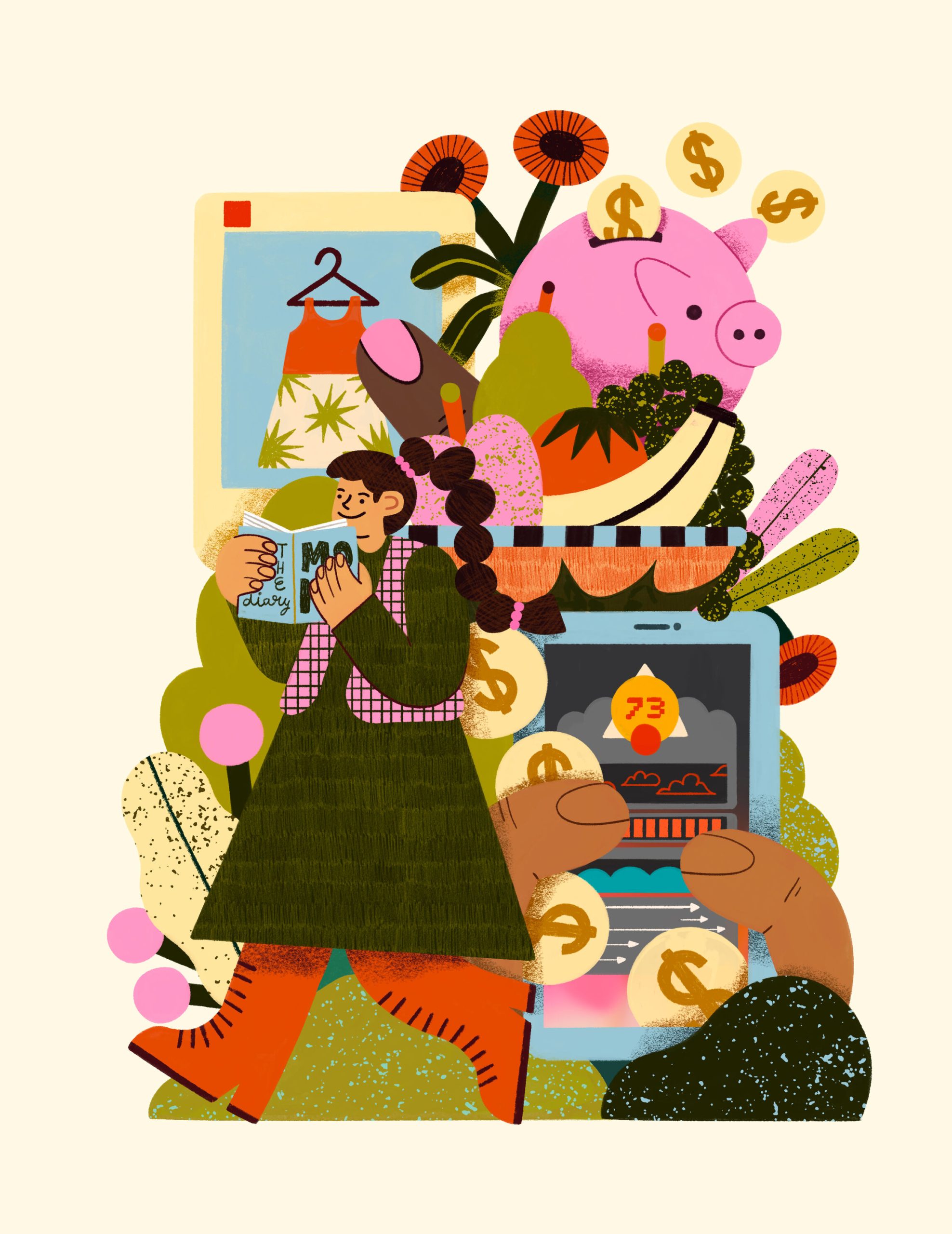 Up branded content article illustration